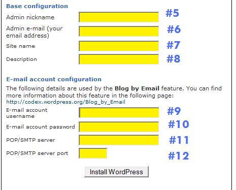 WordPress Set Up in Bluehost Fantastico