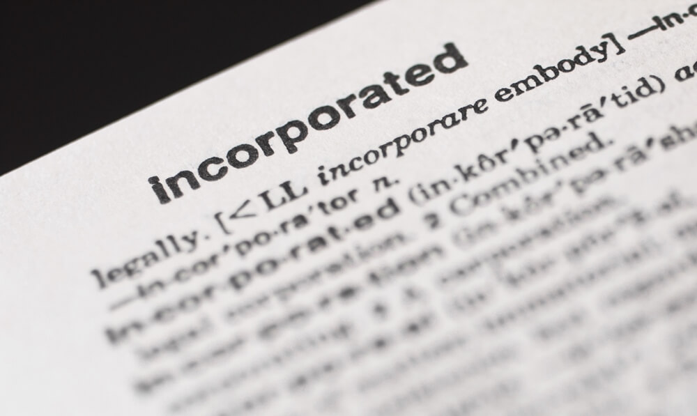 Articles of incorporation